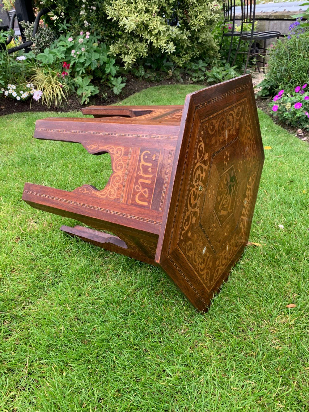 Syrian inlaid table View IV