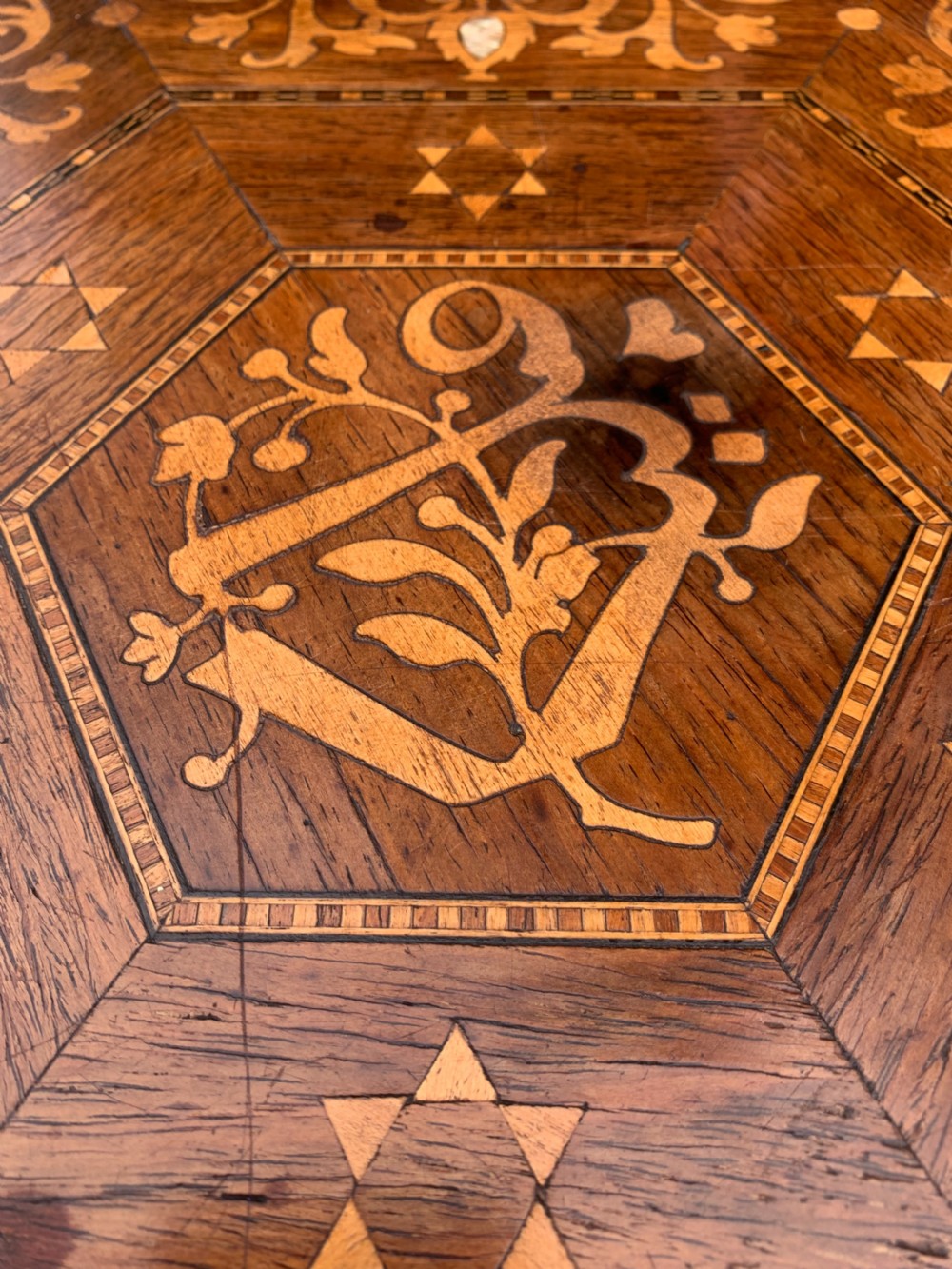 Syrian inlaid table View V