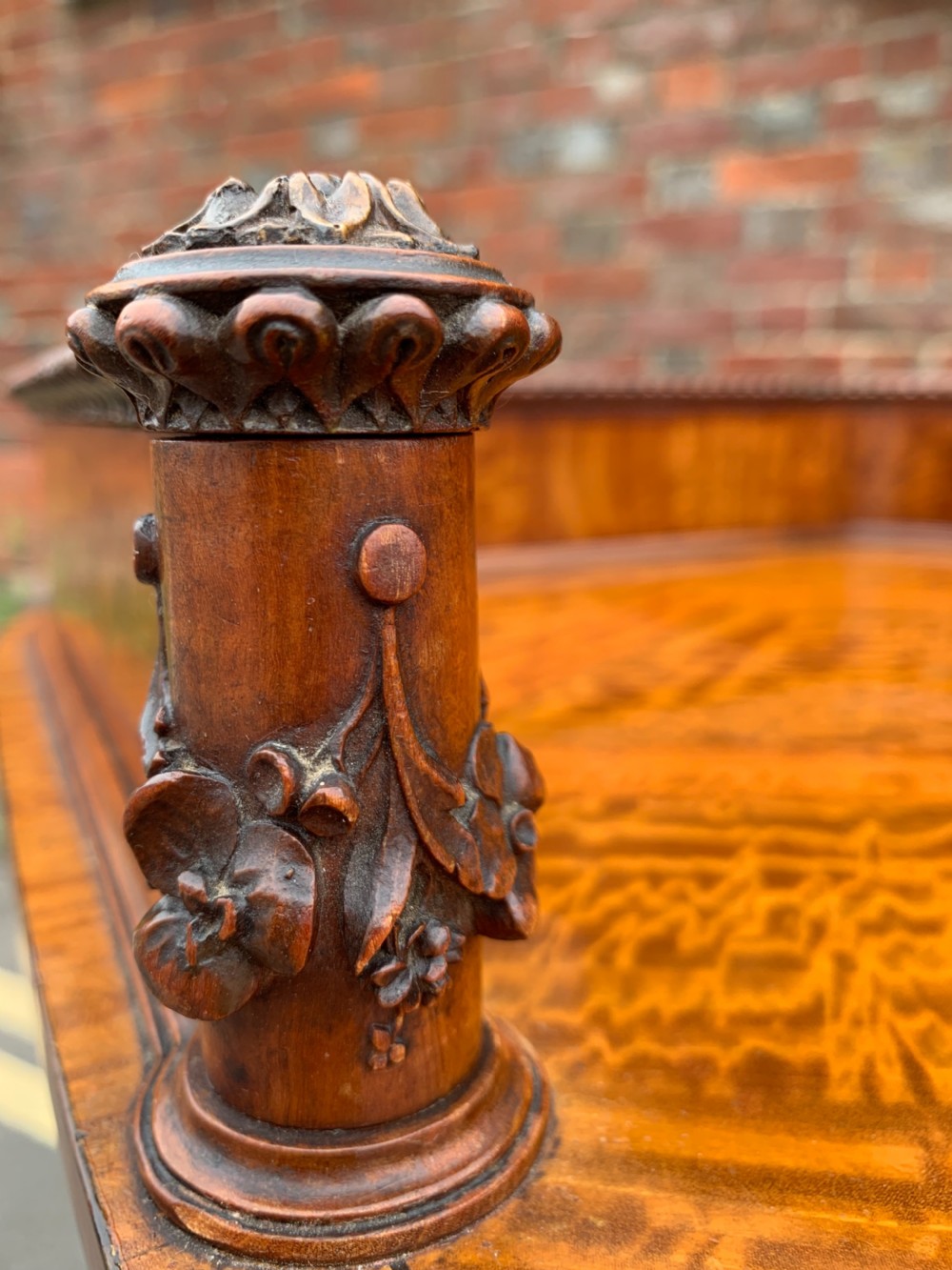 Satinwood pedestal chest  View VI