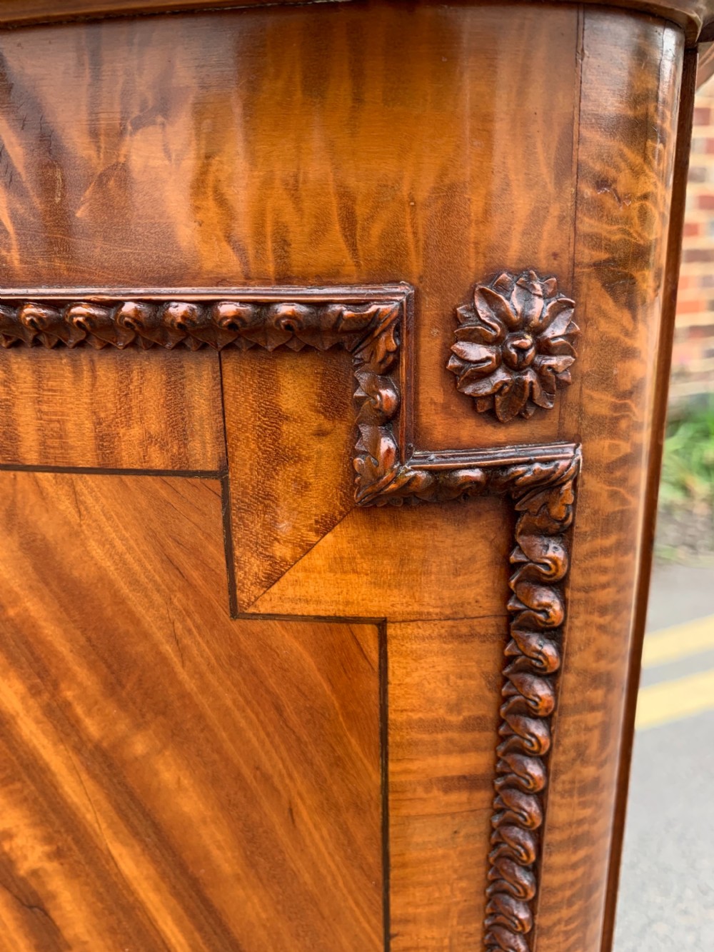 Satinwood pedestal chest  View XI