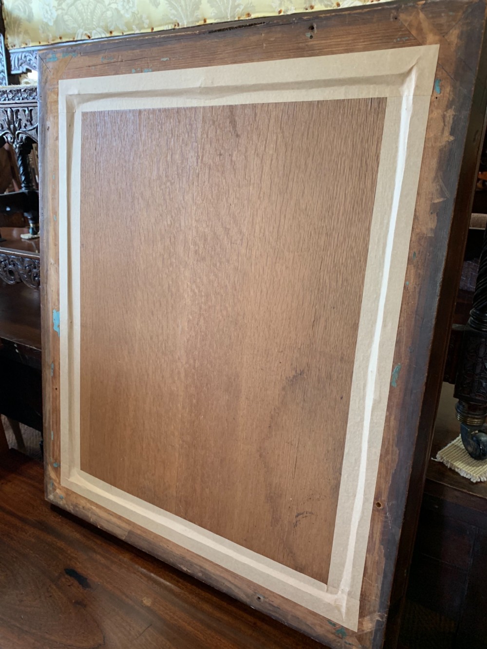 Nineteenth century Maple mirror  View III