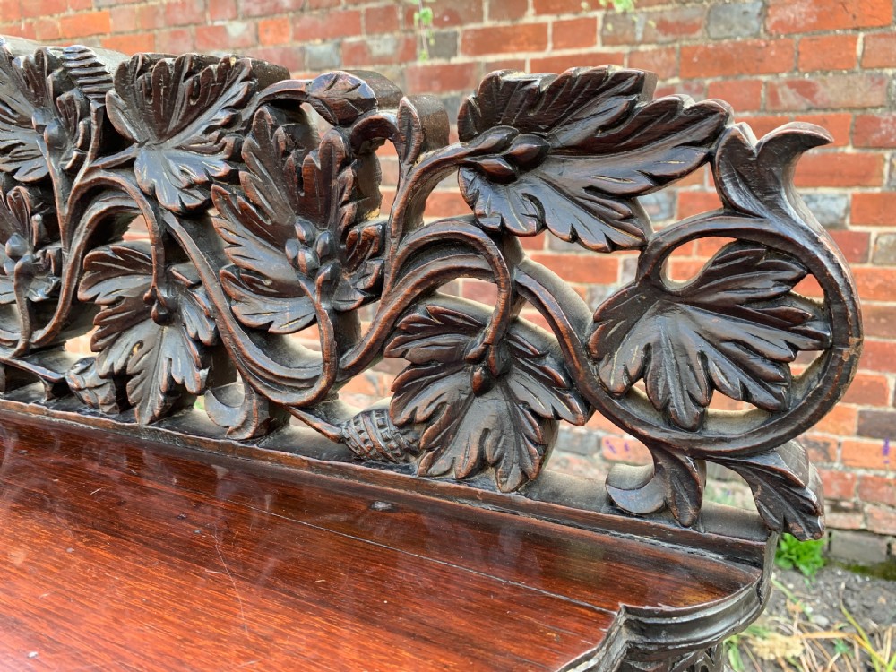 Anglo Indian Padouk console table  View II