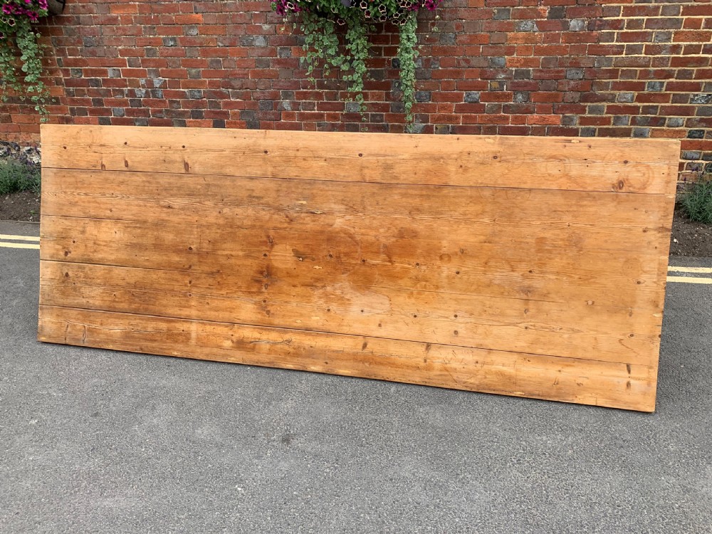 Large rustic pine table  View VII