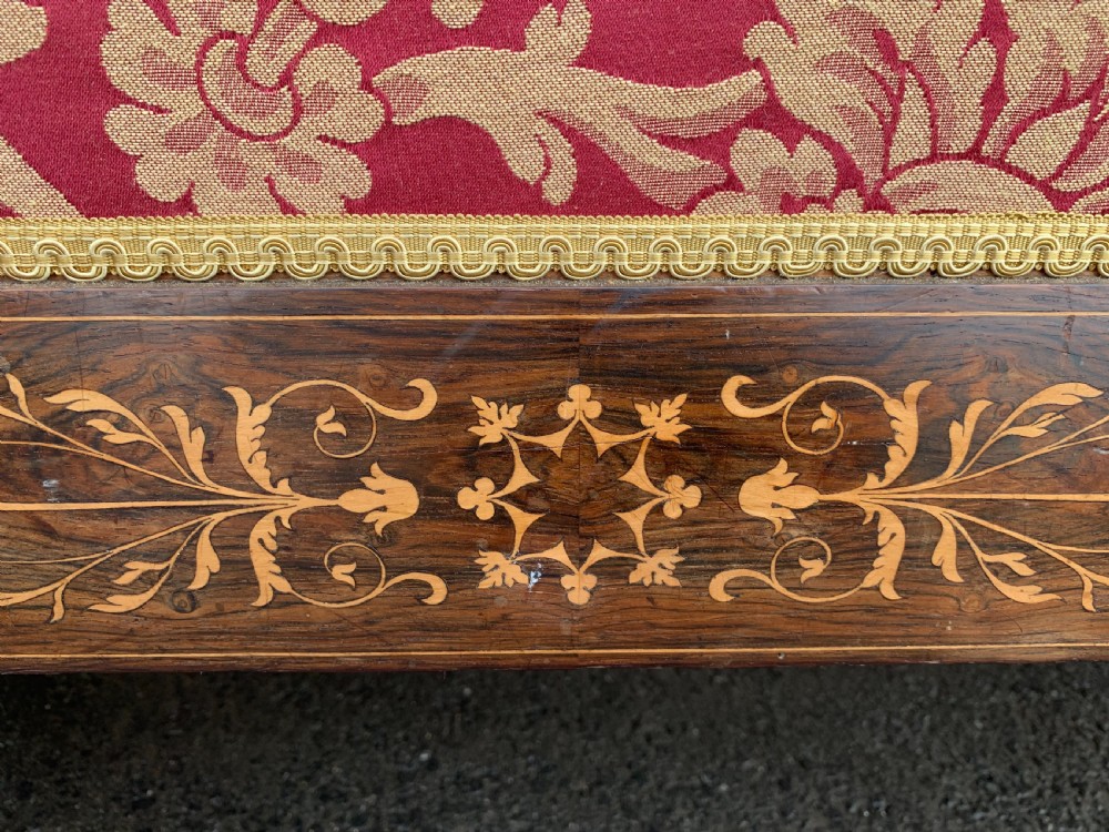 Continental inlaid Rosewood sofa  View VI