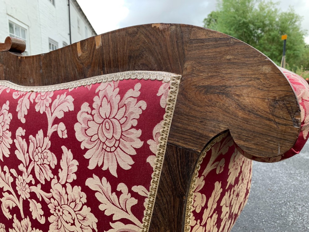 Continental inlaid Rosewood sofa  View VIII