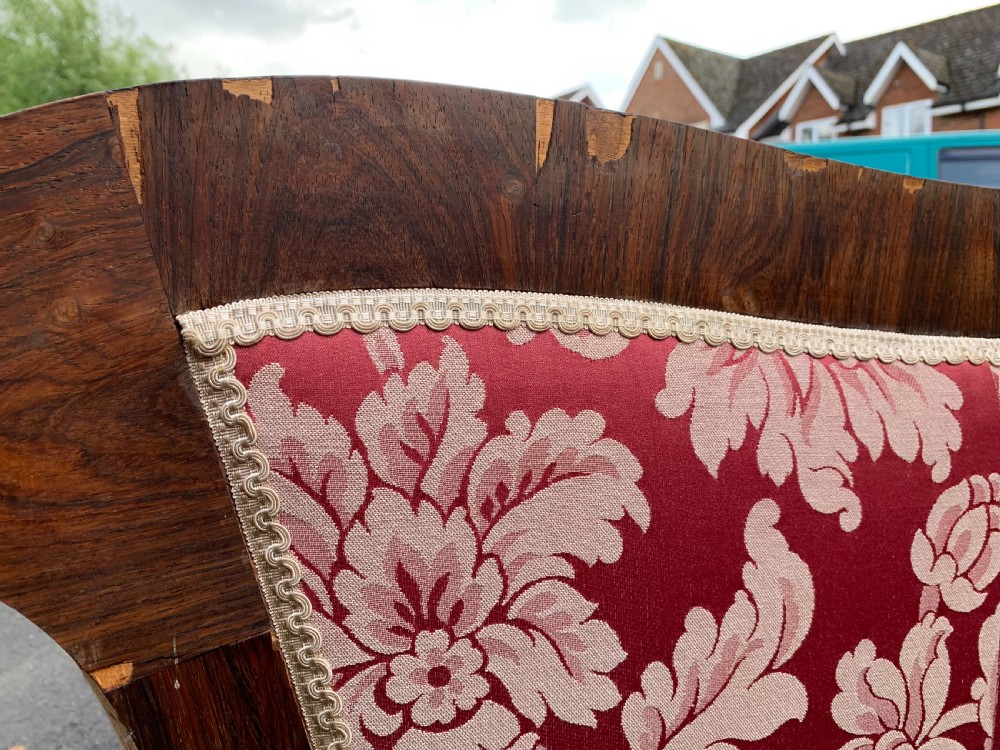 Continental inlaid Rosewood sofa  View IX