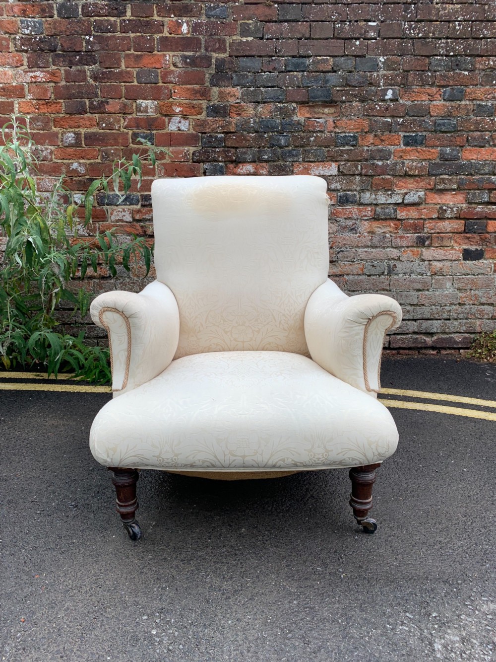 Walnut armchair  View II