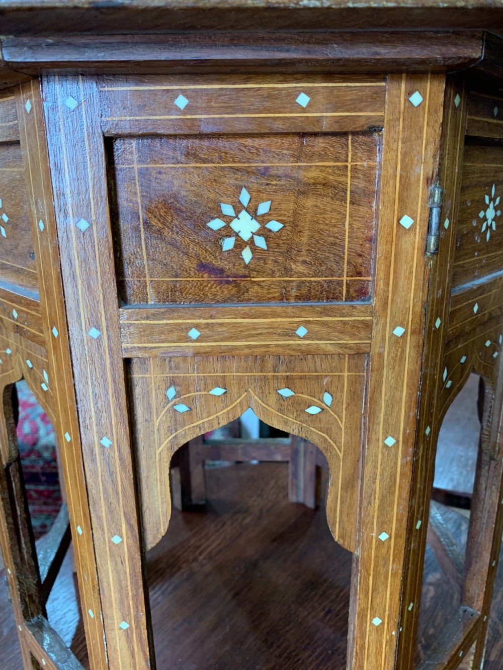 Inlaid Hoshiarpur table  View II