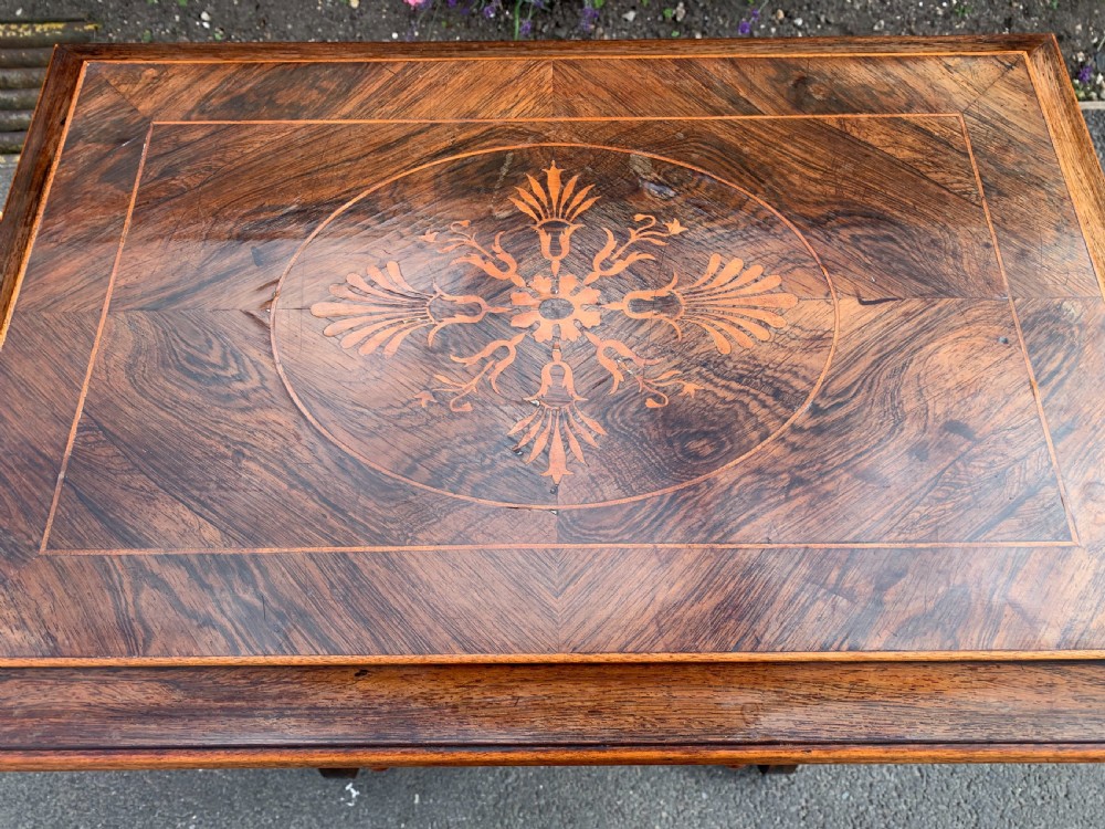 Inlaid Rosewood sewing box View VIII