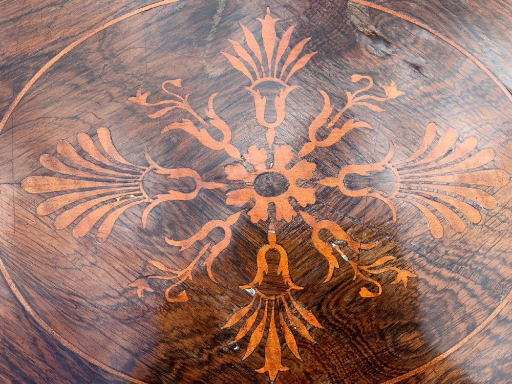Inlaid Rosewood sewing box View IX