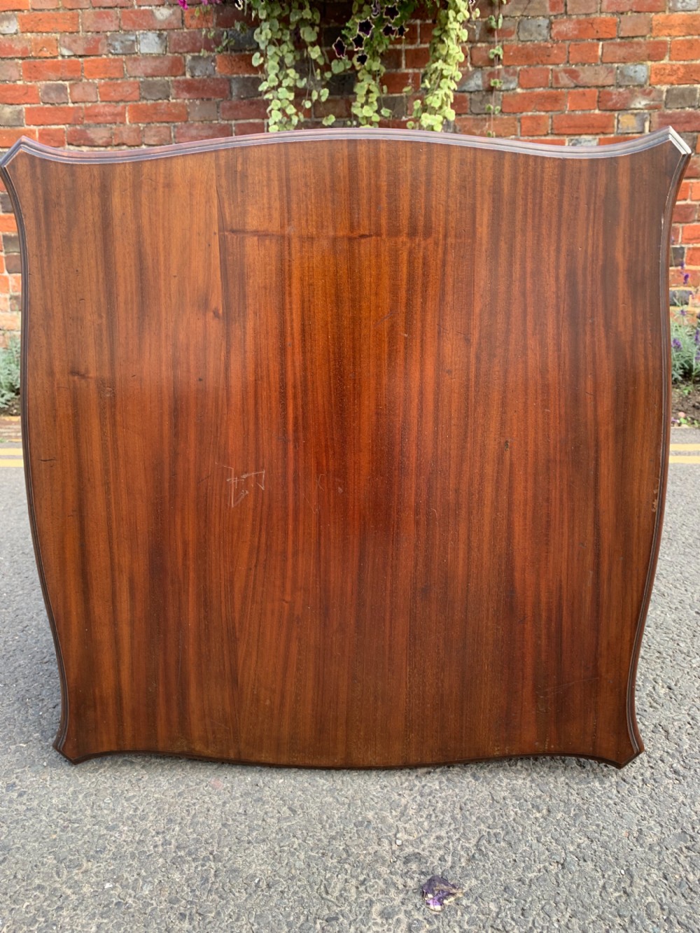 Edwardian Mahogany revolving bookcase  View VI