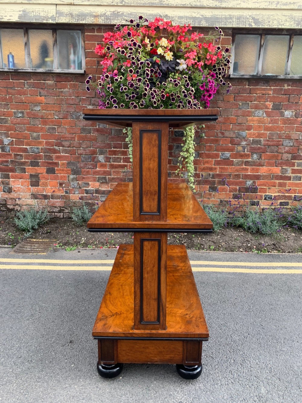 Nineteenth century pollard Oak buffet  View IV