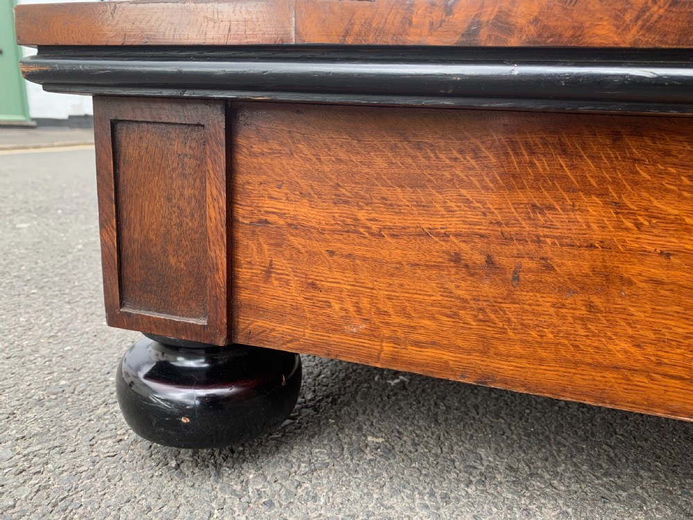 Nineteenth century pollard Oak buffet  View VII