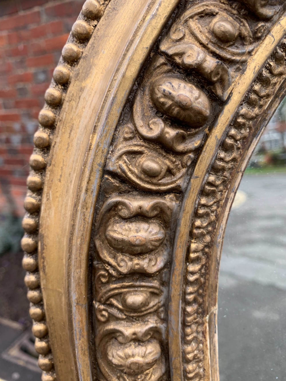 Victorian gilt overmantle  View VI