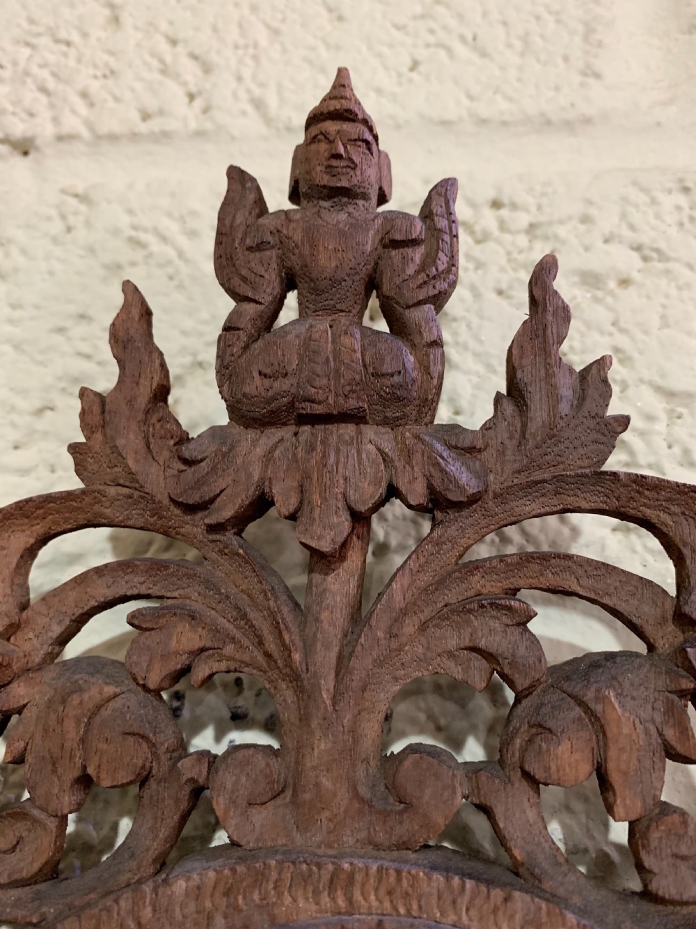 Pair of carved Burmese mirrors  View IV