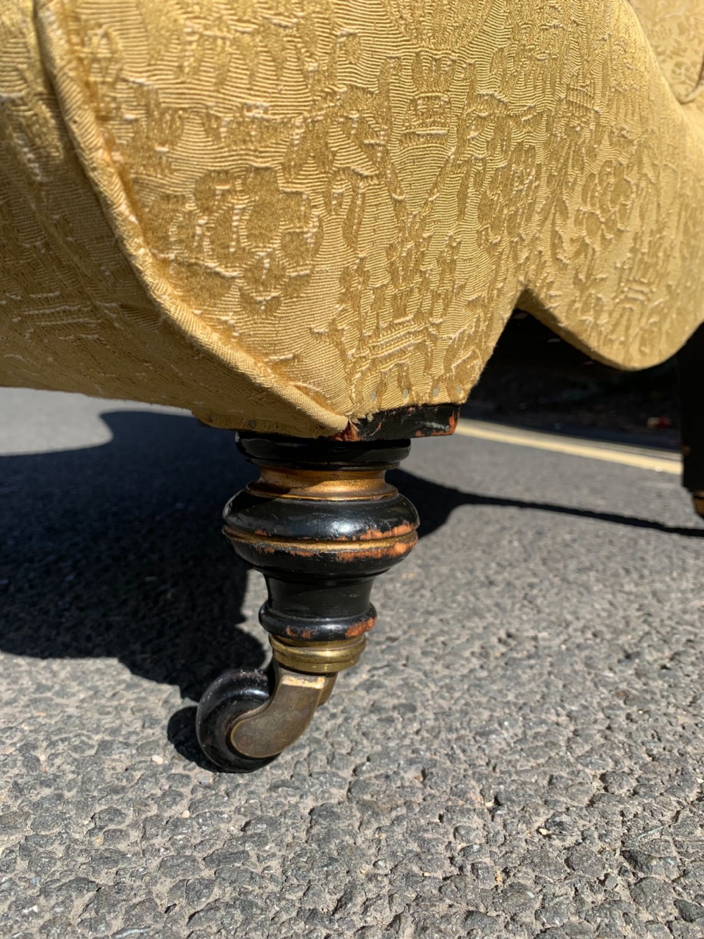 Victorian slipper chair  View IV