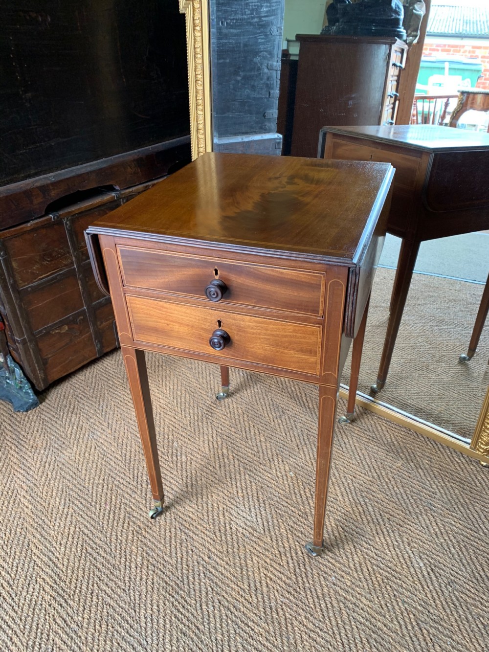 Nineteenth century baby  Pembroke table  View II