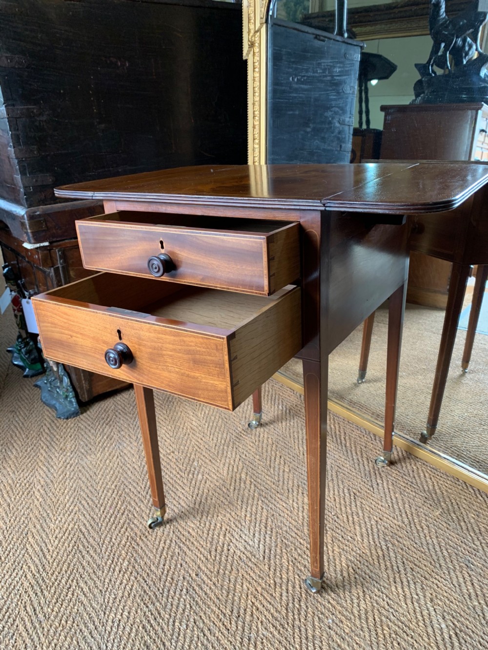 Nineteenth century baby  Pembroke table  View V