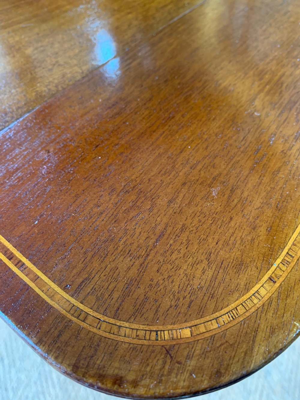Nineteenth century baby  Pembroke table  View VIII