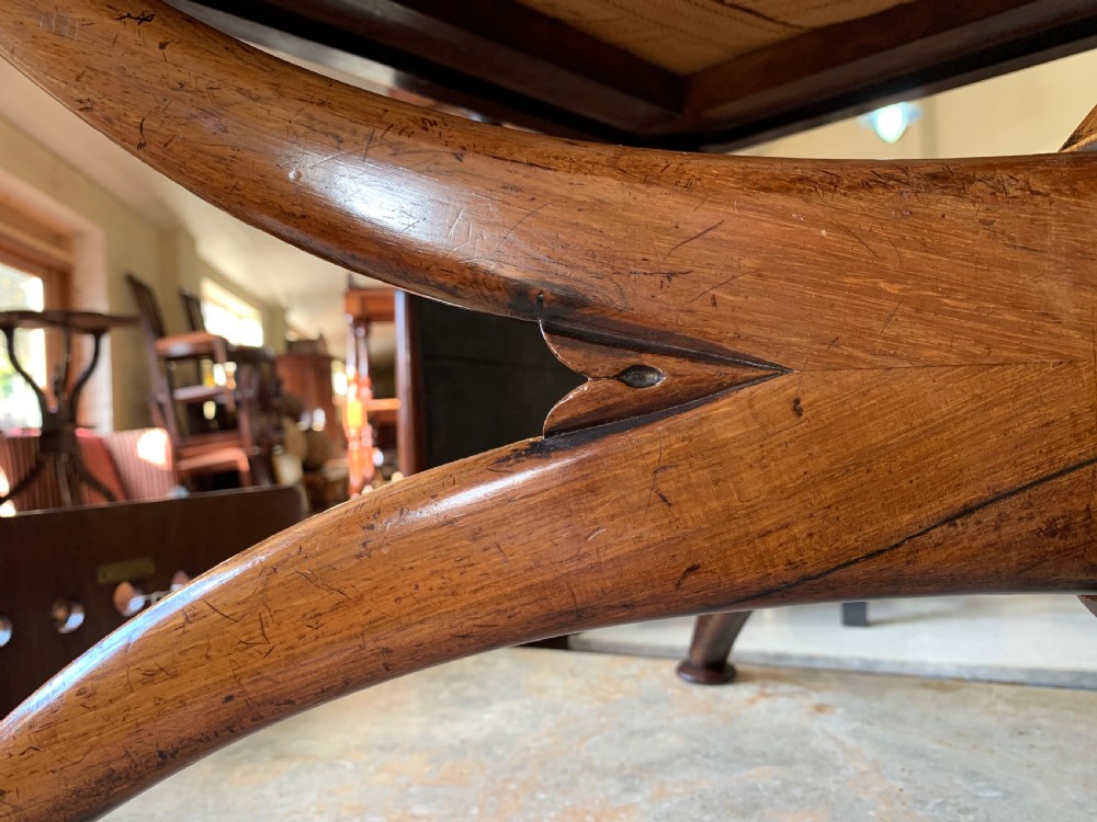 William IV rosewood stool View III