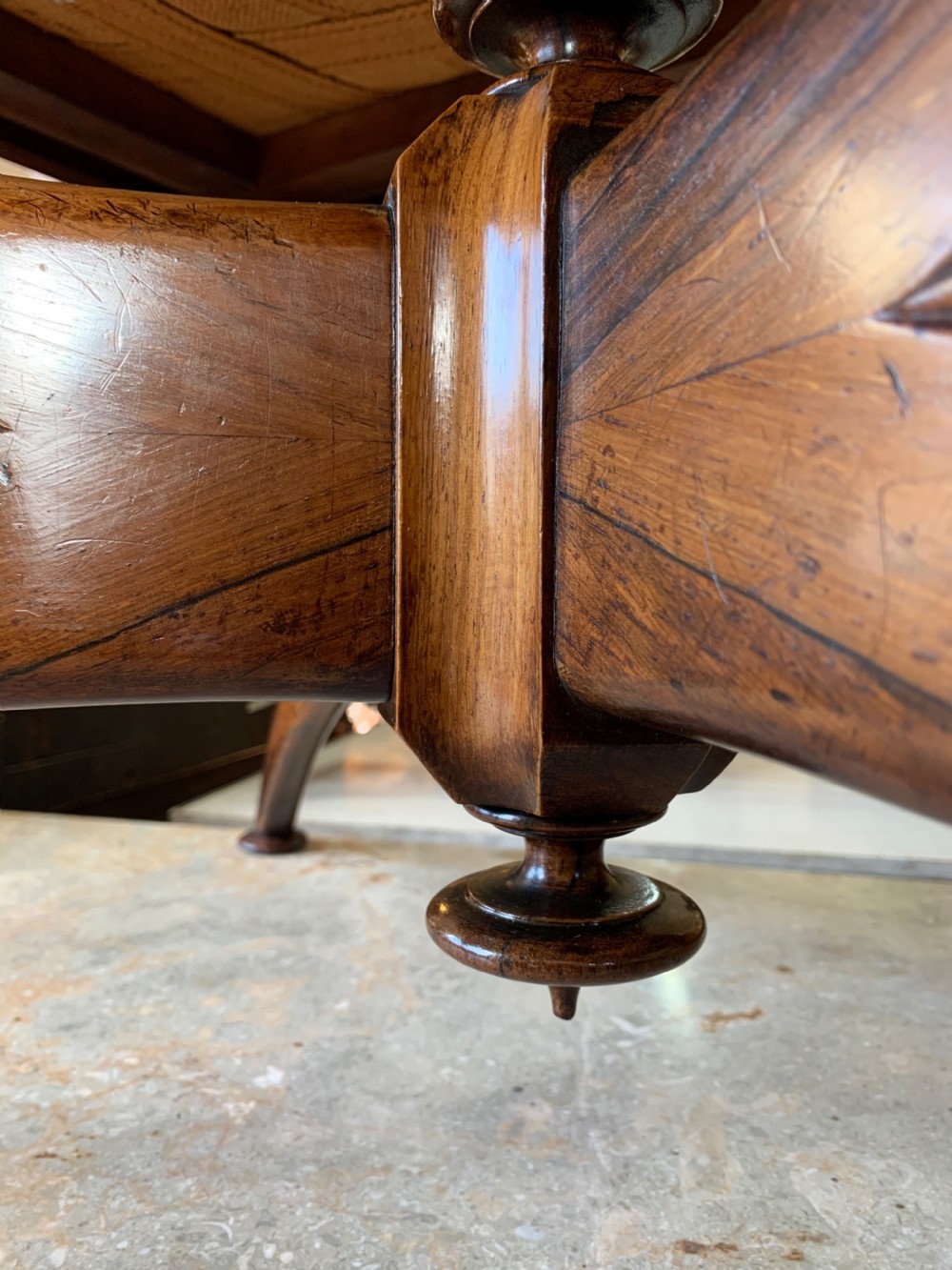 William IV rosewood stool View IV