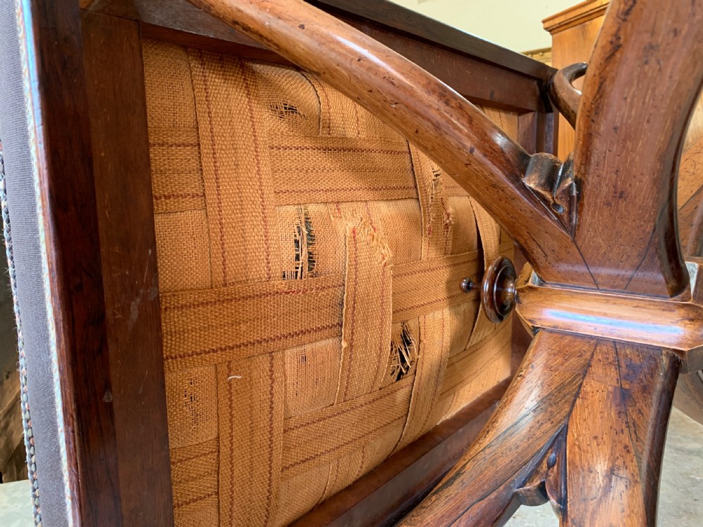 William IV rosewood stool View VI