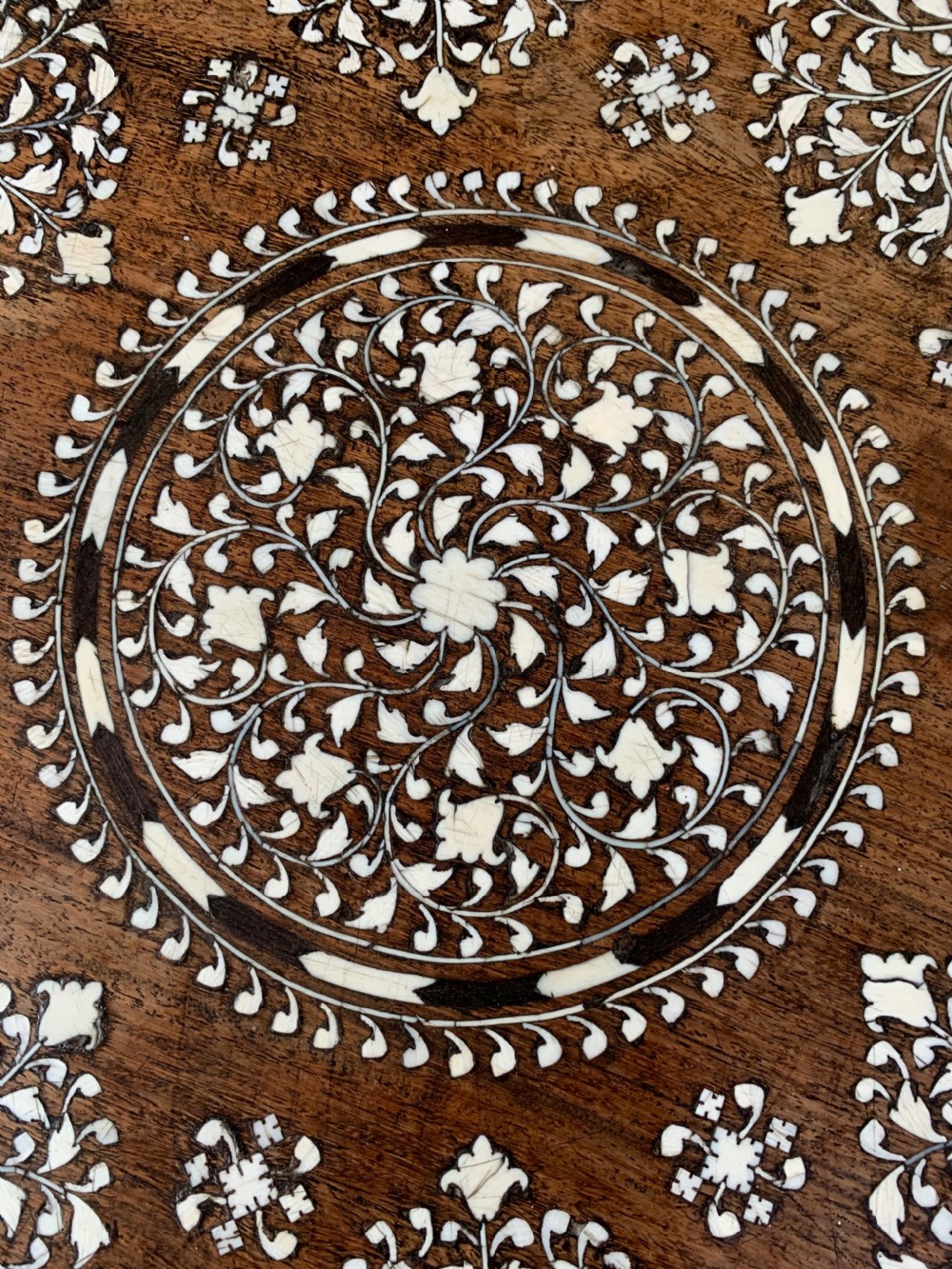 Exceptional Hoshiarpur inlaid table  View III