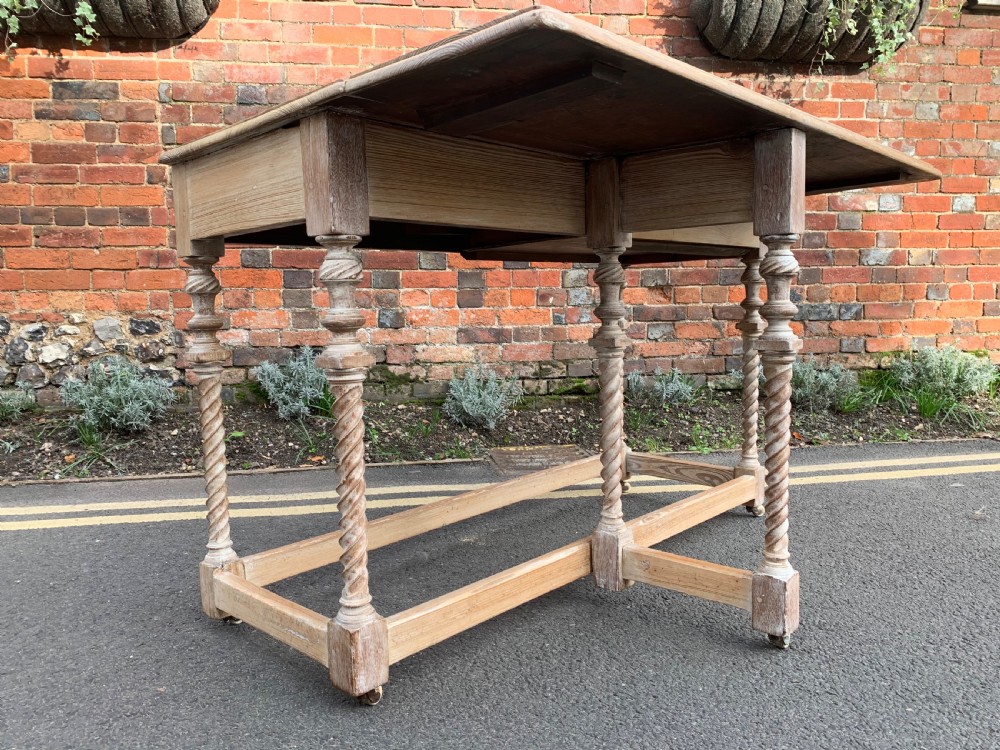 Rustic pine table  View II