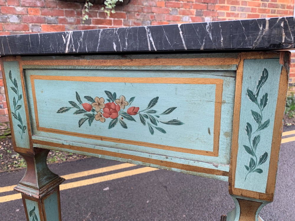 Painted console table  View VI
