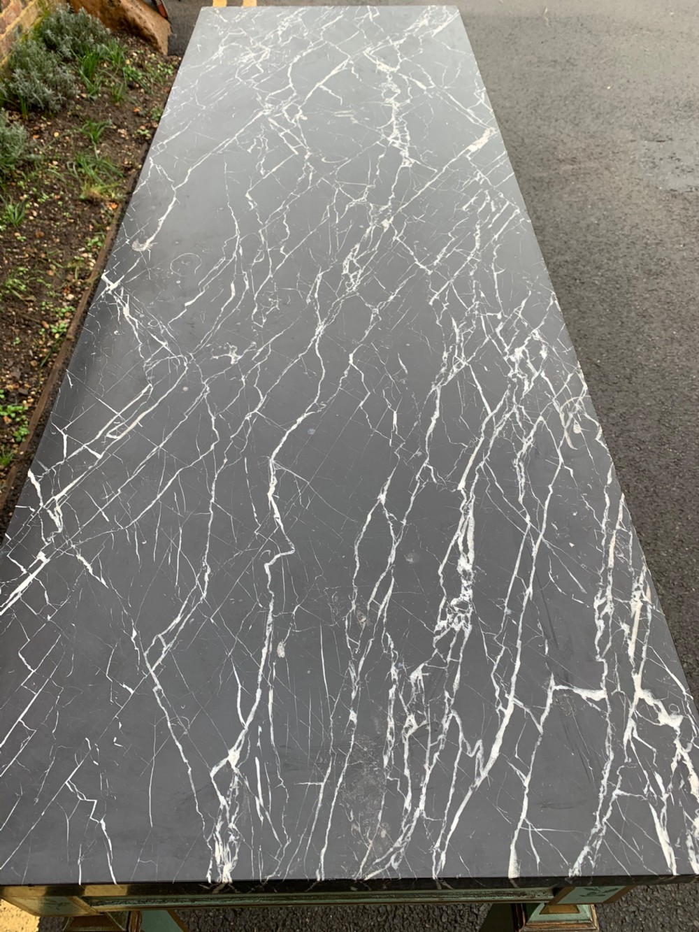Painted console table  View VII