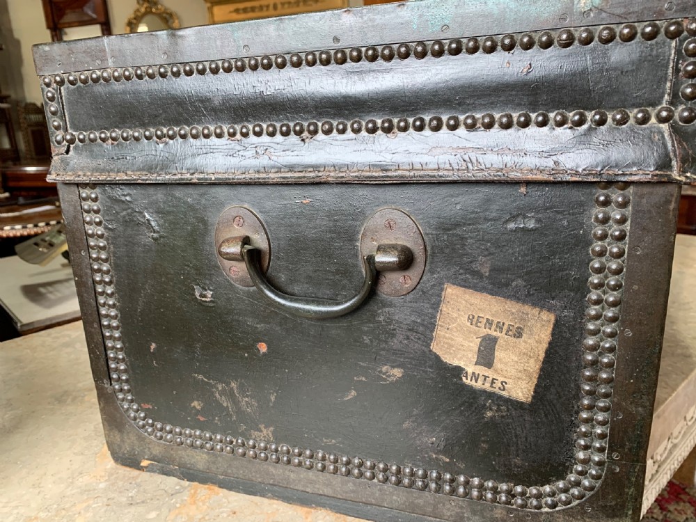 Nineteenth century camphor trunk  View II