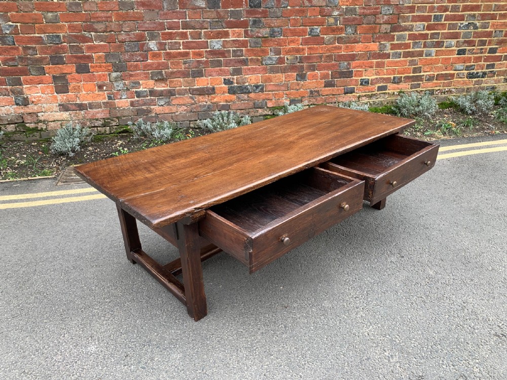 Rustic French coffee table  View IV