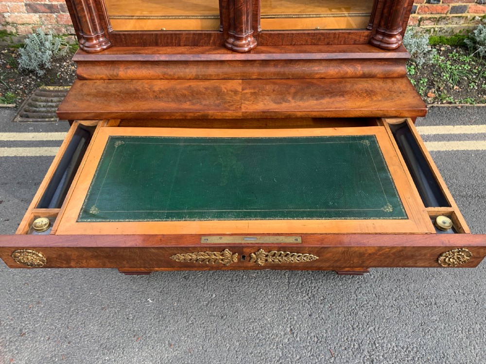 Continental Mahogany bookcase  View XI