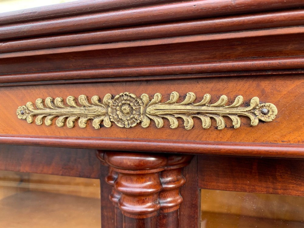 Continental Mahogany bookcase  View XIII