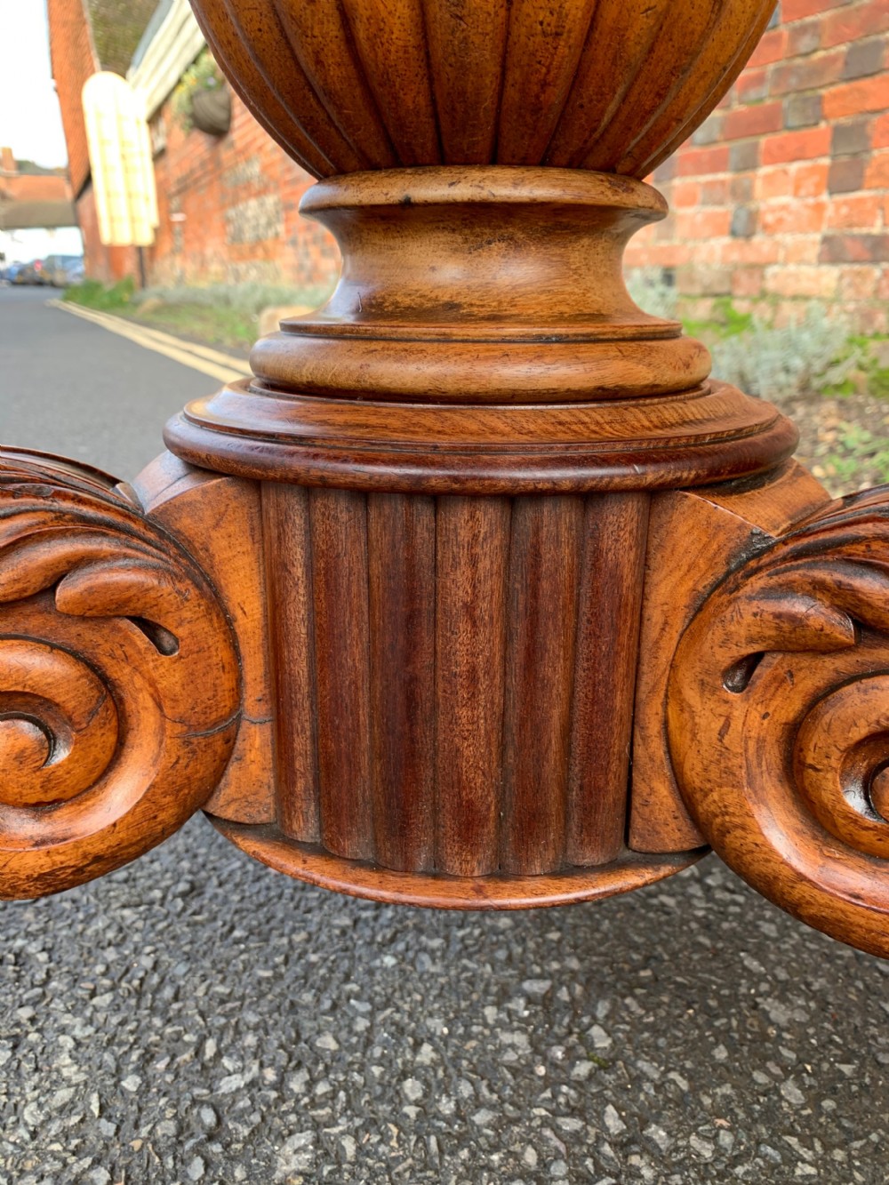 French Walnut Gueridon View VI