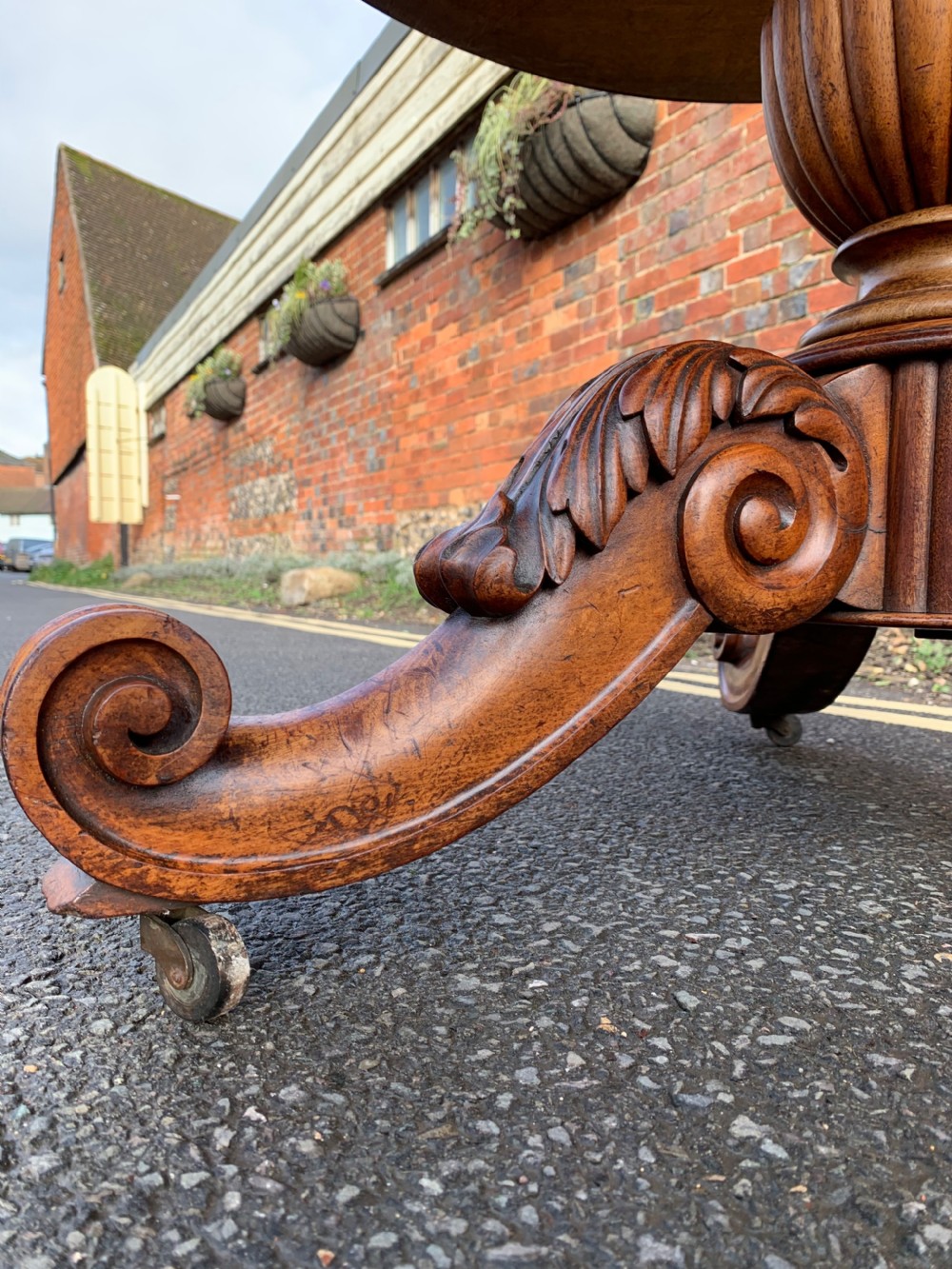 French Walnut Gueridon View VIII