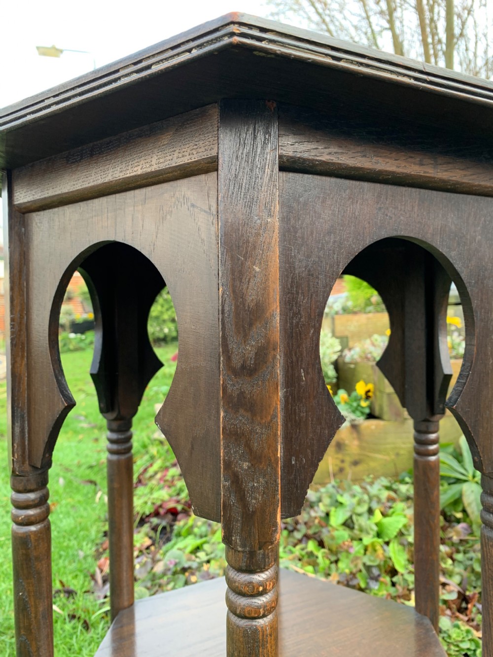 Liberty Moorish oak table View V