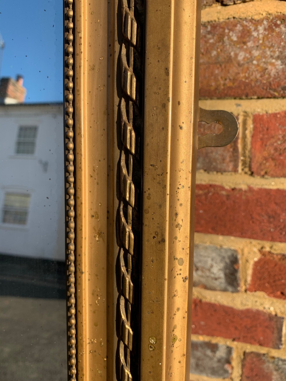 Gilt overmantle mirror  View III