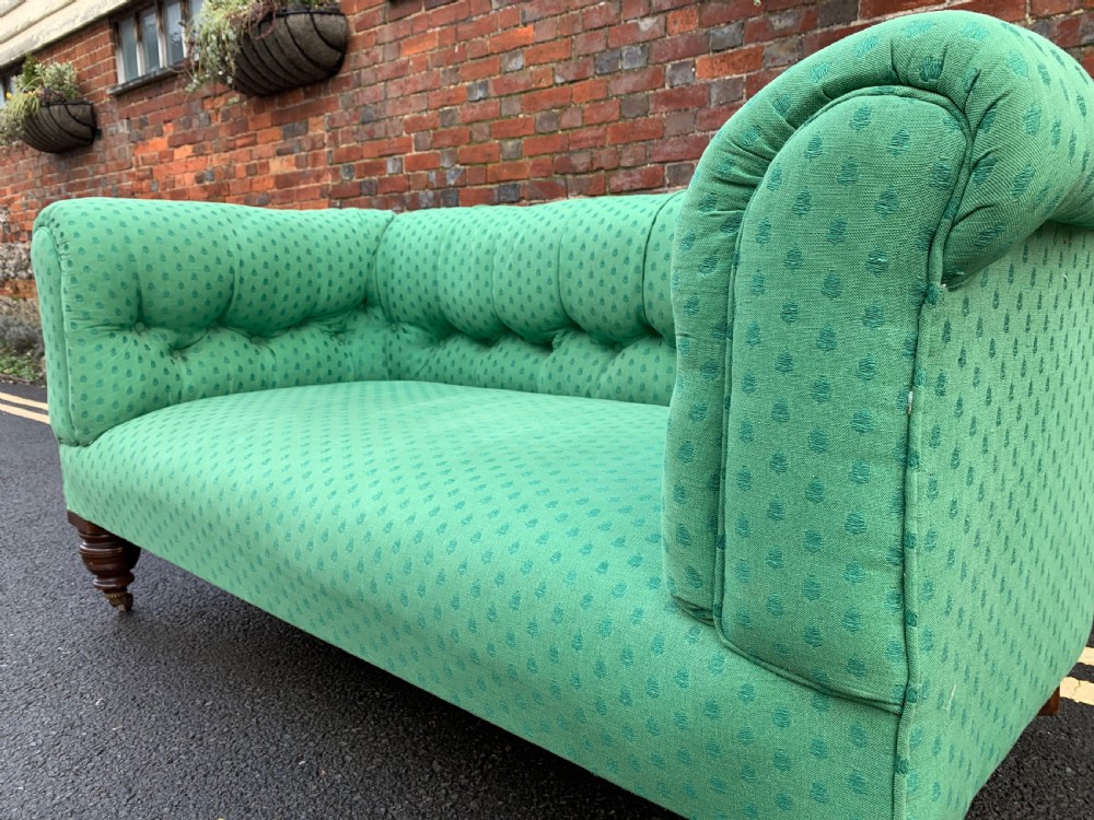 Victorian Chesterfield sofa View IV