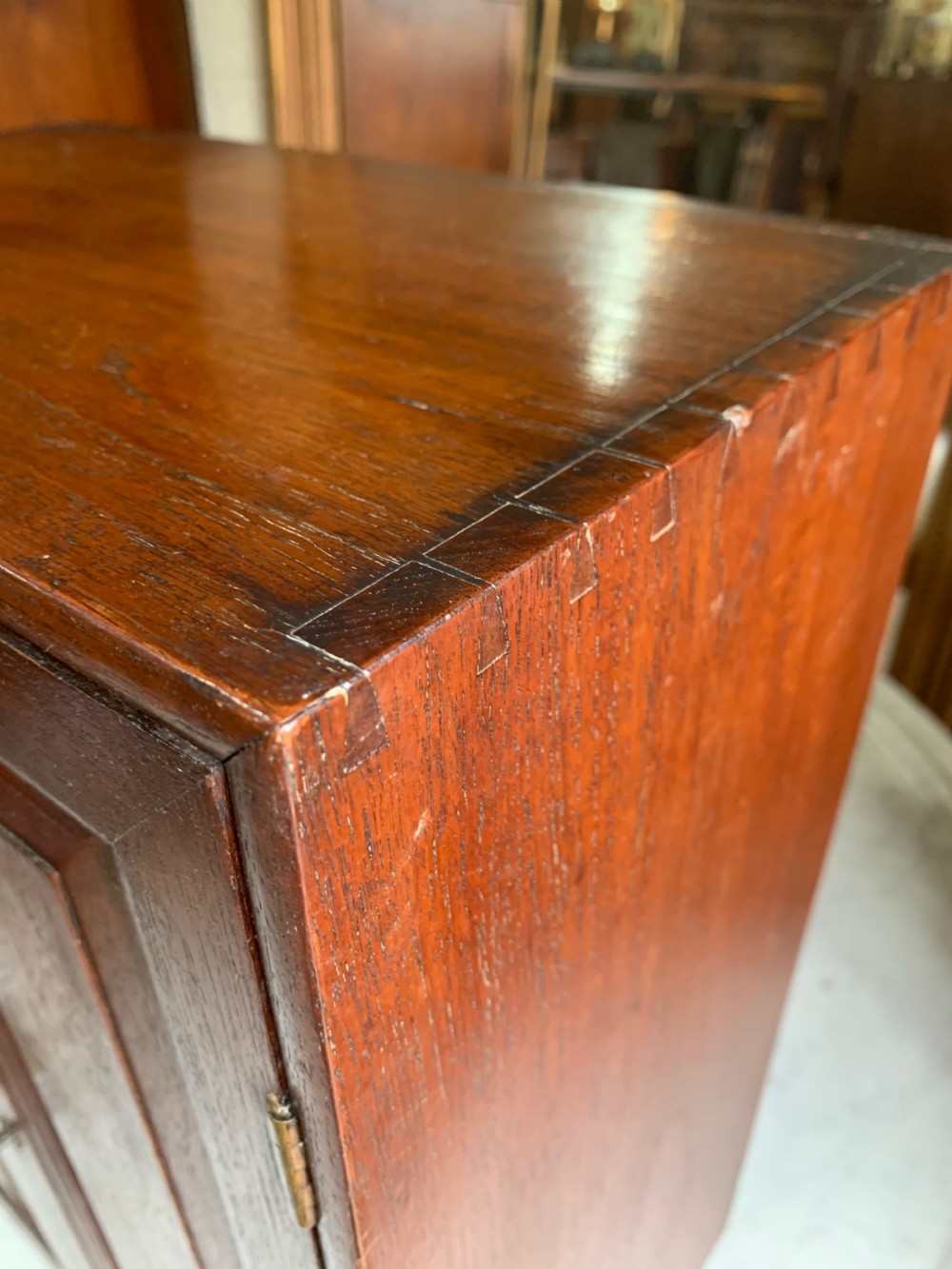 Small colonial teak cupboard  View VI