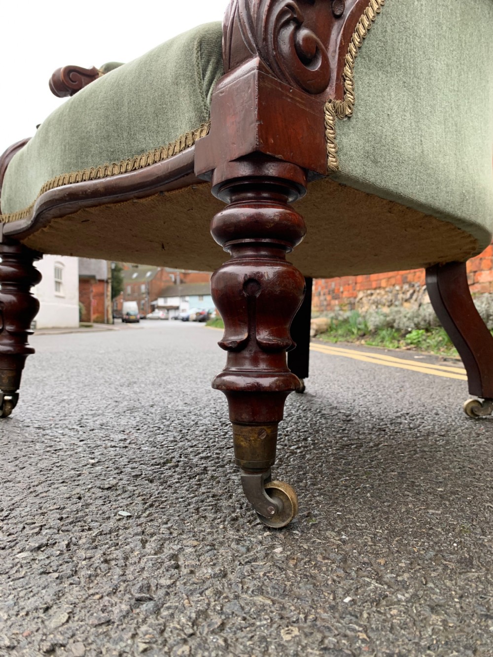 William IV Mahogany armchair  View III