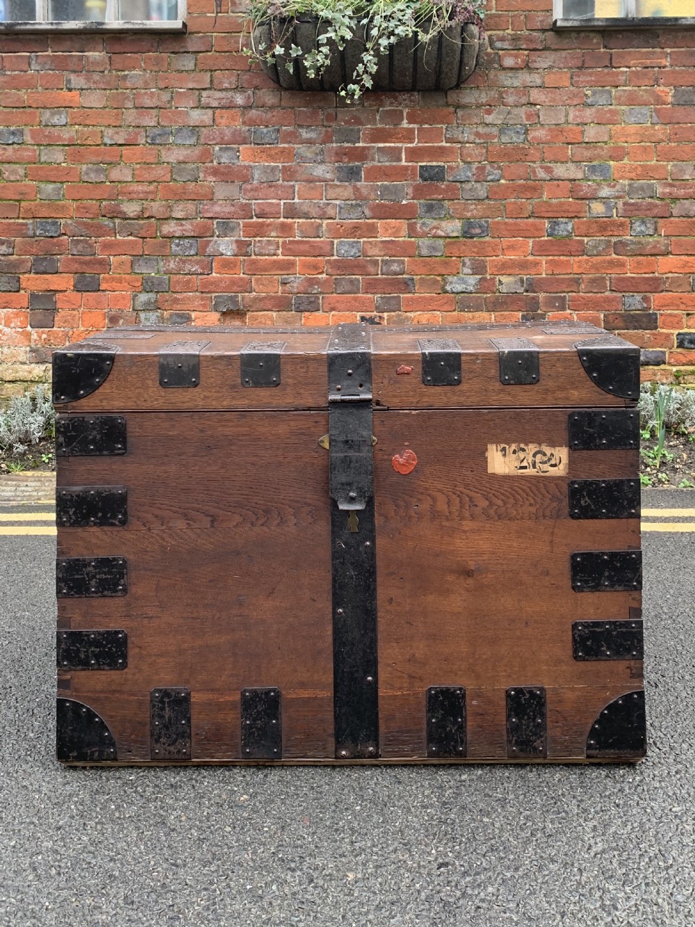 Victorian silver chest 