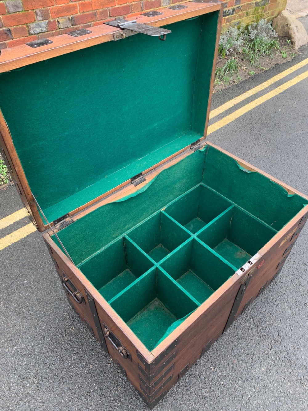 Victorian silver chest  View II