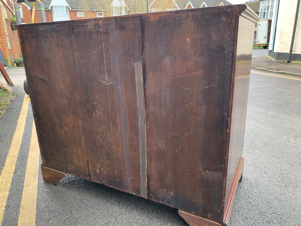 George III Mahogany chest  View VI
