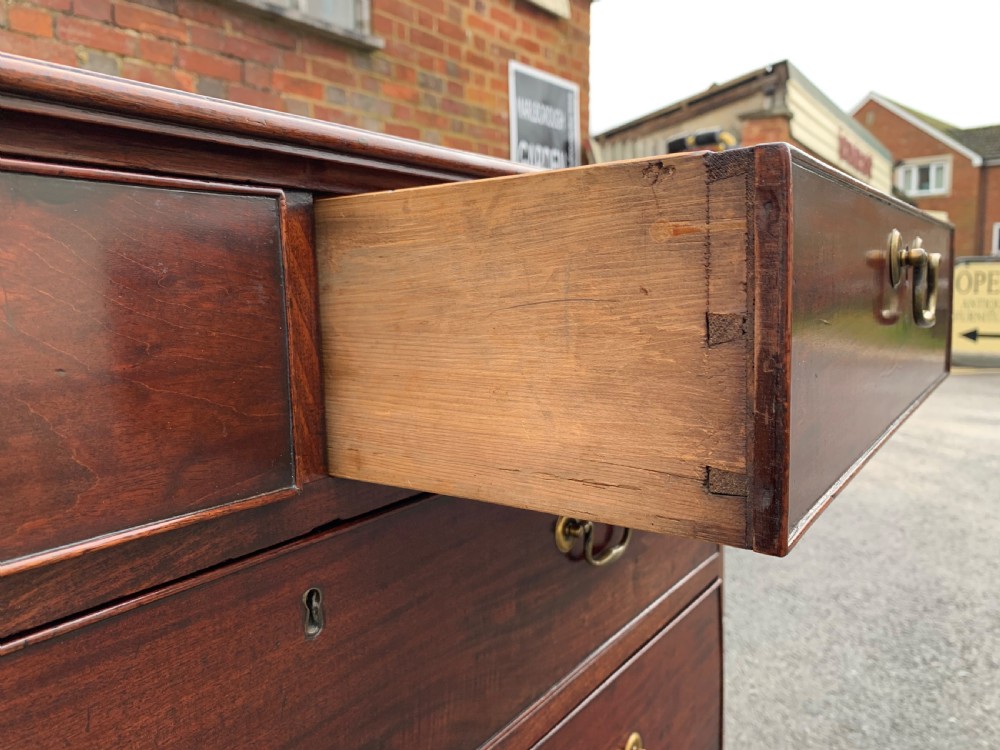 George III Mahogany chest  View X