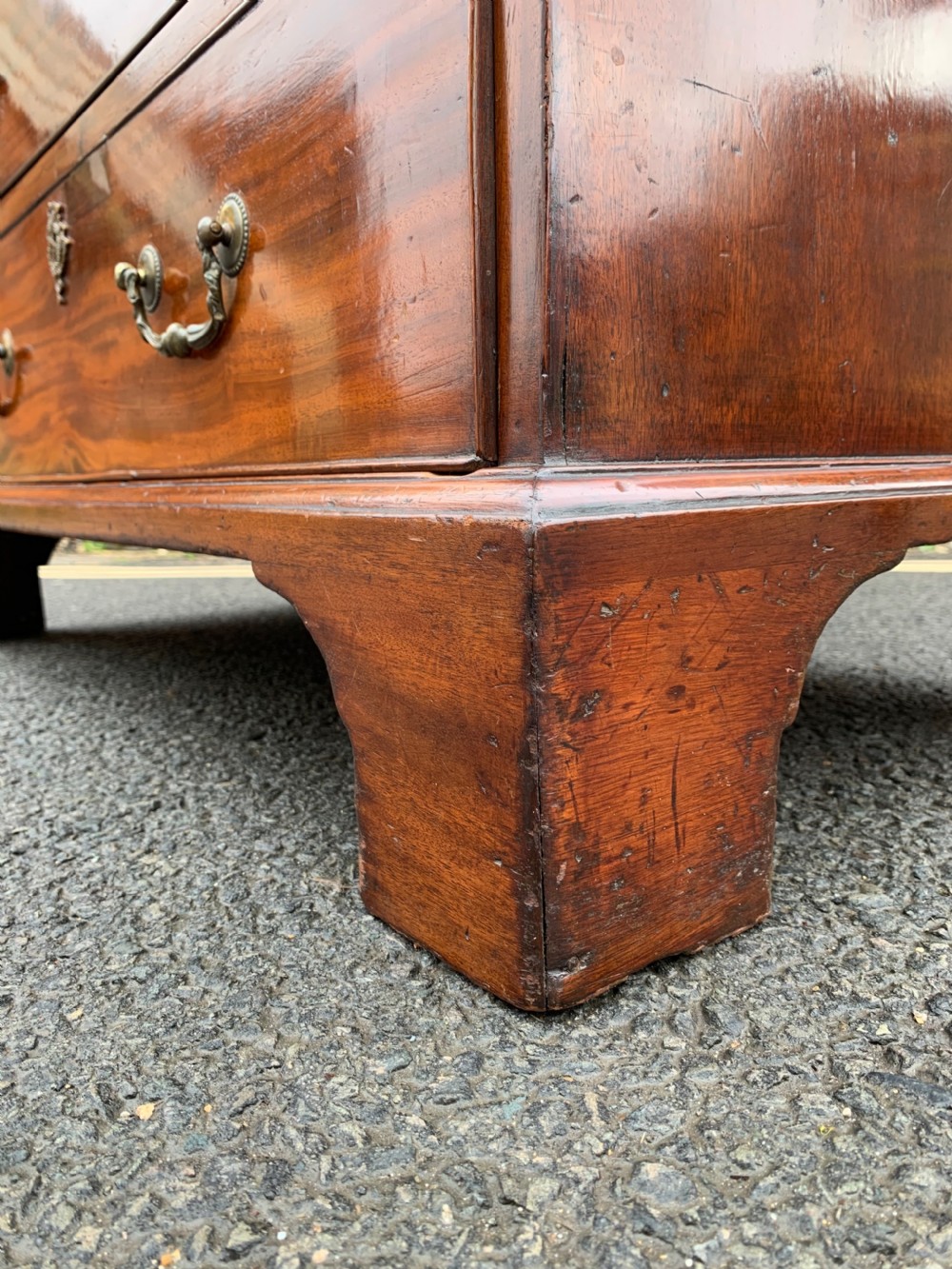 Georgian Mahogany chest  View X