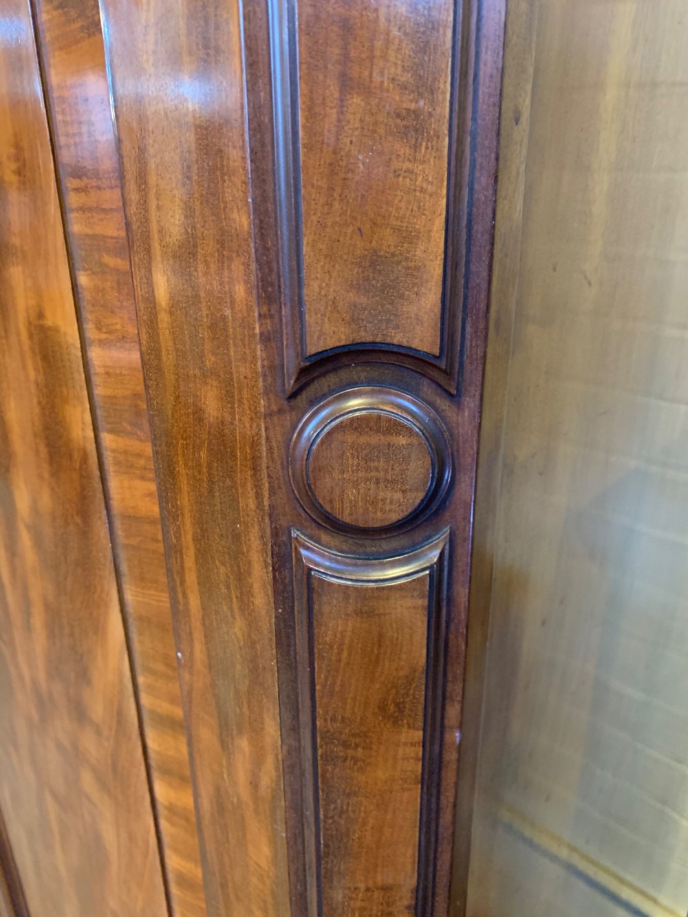 Quality Victorian Mahogany wardrobe  View II