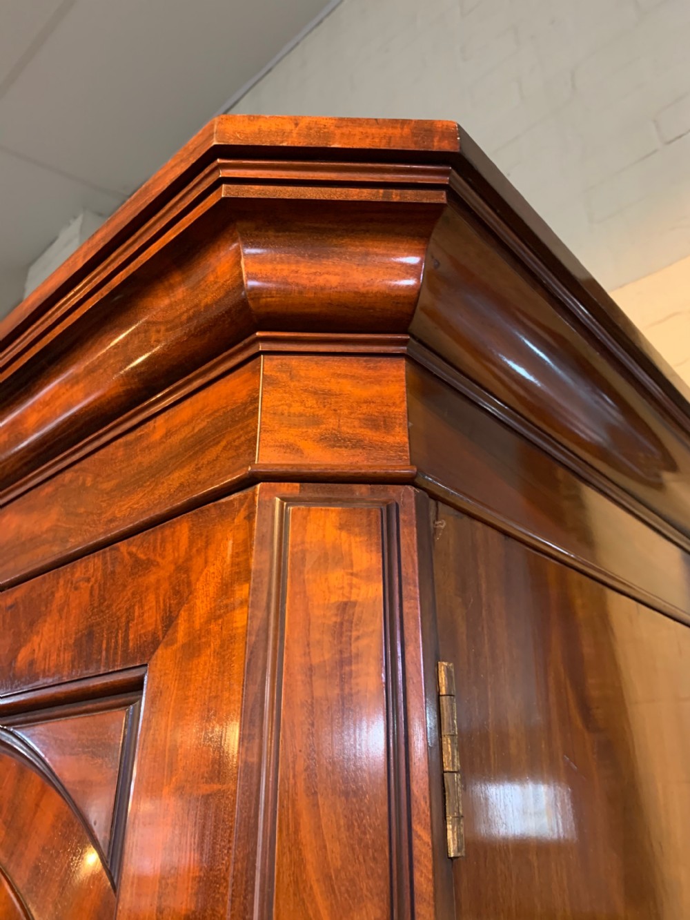 Quality Victorian Mahogany wardrobe  View III