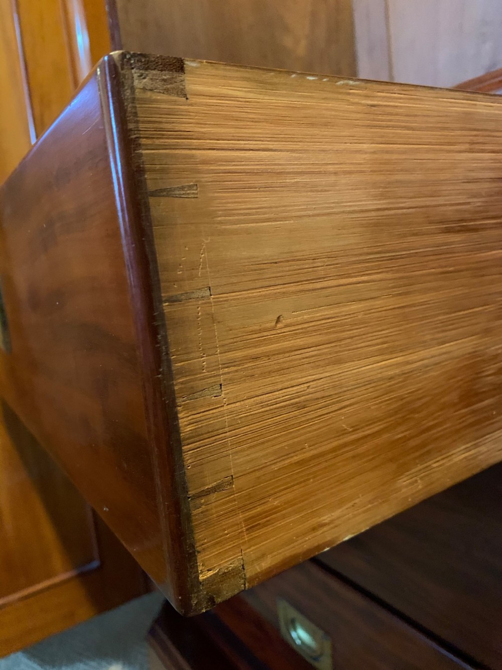 Quality Victorian Mahogany wardrobe  View VII