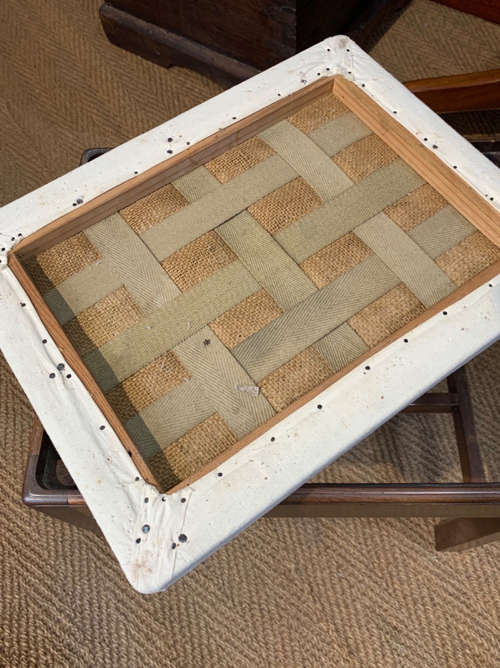 Mahogany stool  View IV